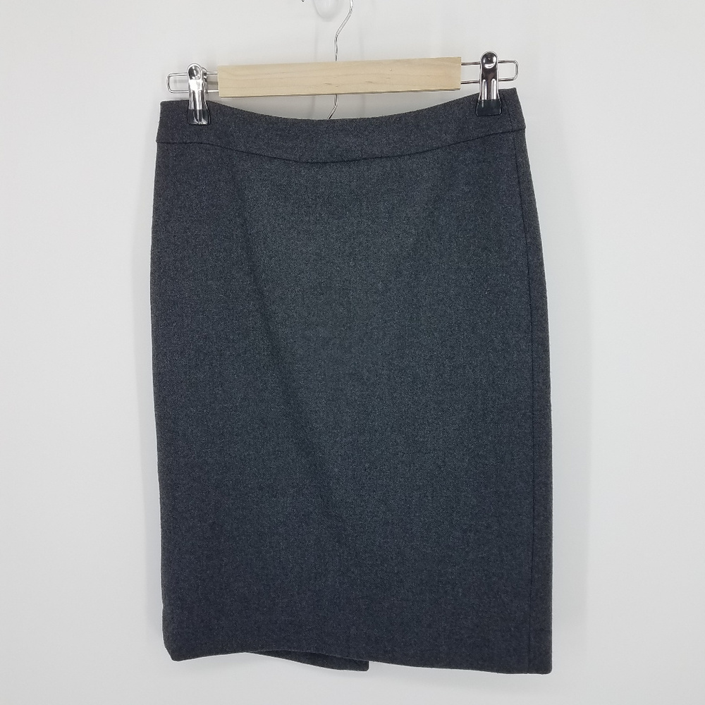 J Crew No. 2 Pencil Skirt In Wool
